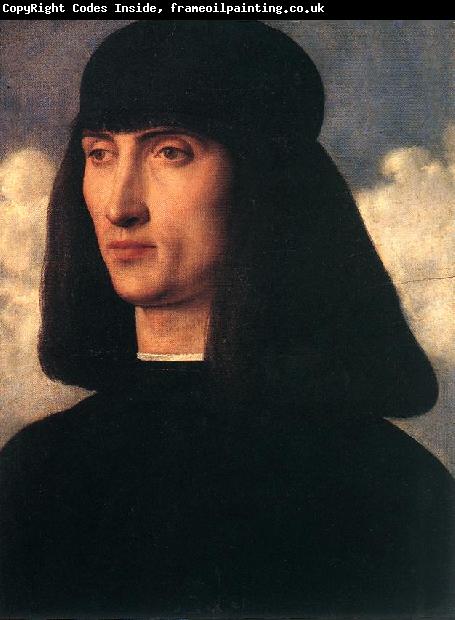 BELLINI, Giovanni Portrait of a Young Man  68lkj